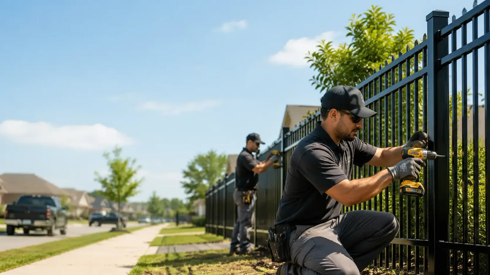 Metal Fence Installation in Grandview, IN